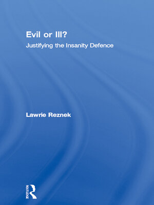 cover image of Evil or Ill?